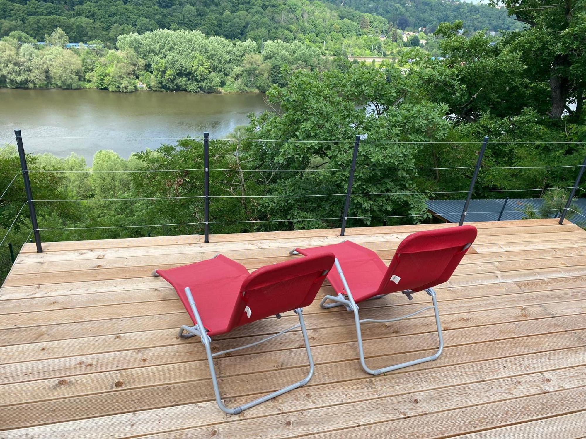 Apartman - D - Vyhlidka Nad Rekou Zdiby Extérieur photo